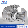 DIN PN16-40 нержавеющая сталь ISO5211 фланцевый шаровой клапан